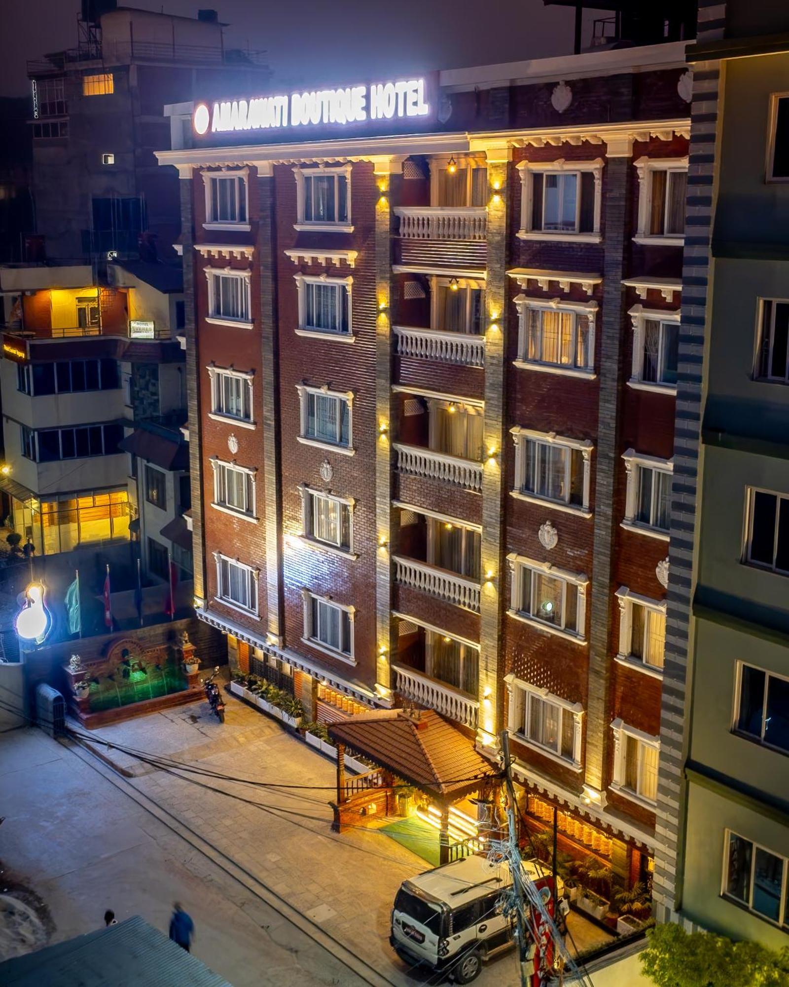 Amarawati Boutique Hotel Kathmandu Exterior foto